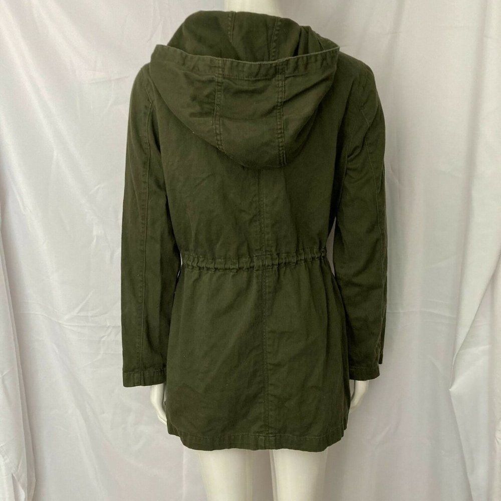 Old Navy 100% Cotton Olive Safari Utility Jacket - Picture 4 of 12